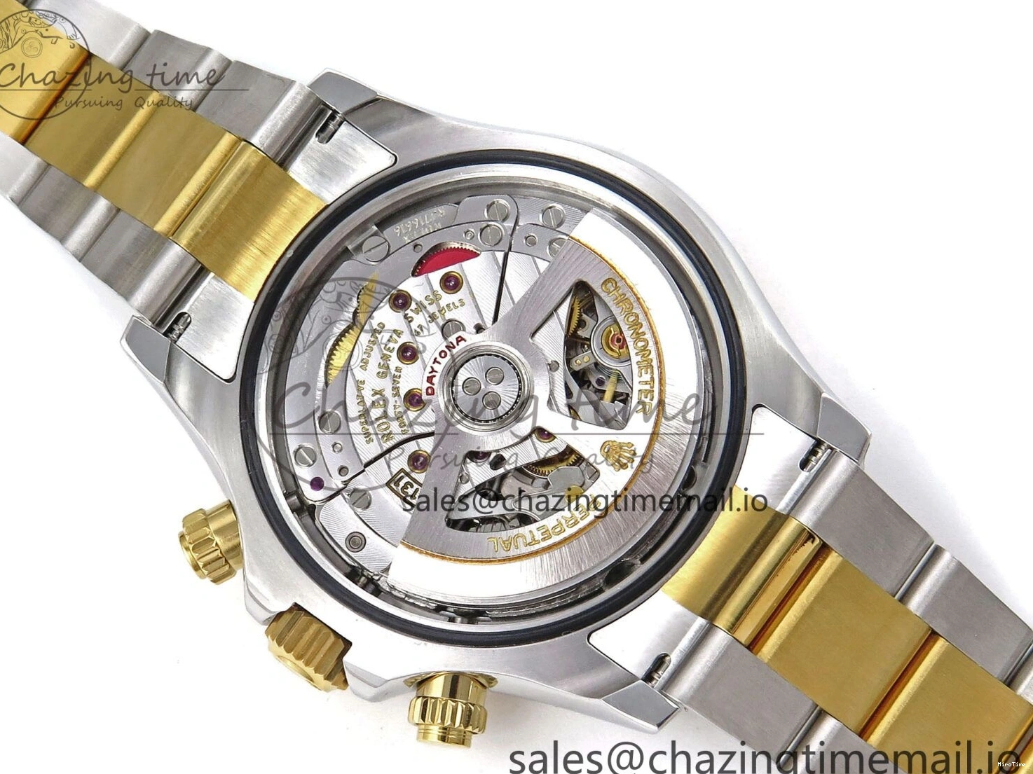 MiroTime 0126 Daytona 126503 QF 1:1 Best Edition Black Dial on SS YG Braclet SH4131 V TechFriendly 1273